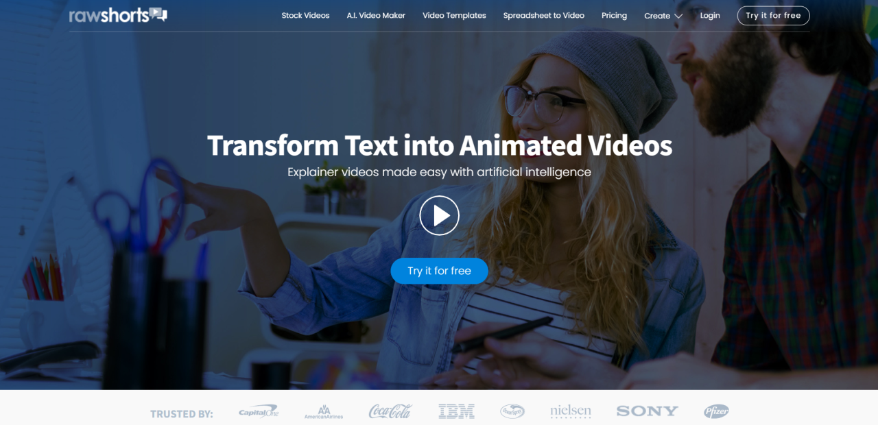 Herramienta IA Raw Shorts