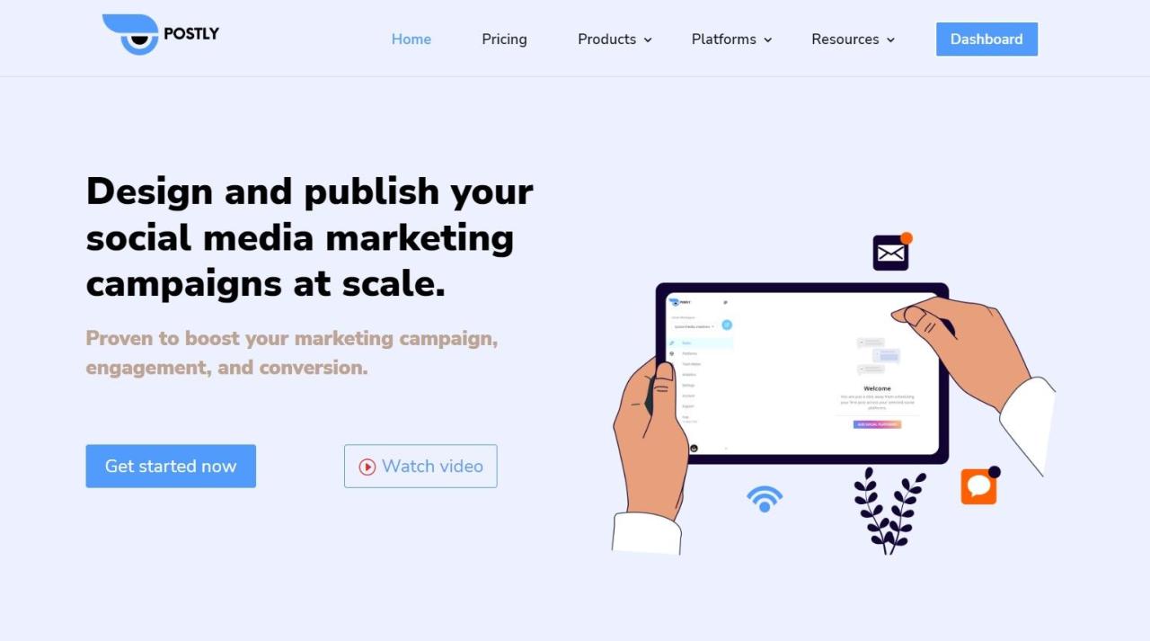 Herramienta IA Postly