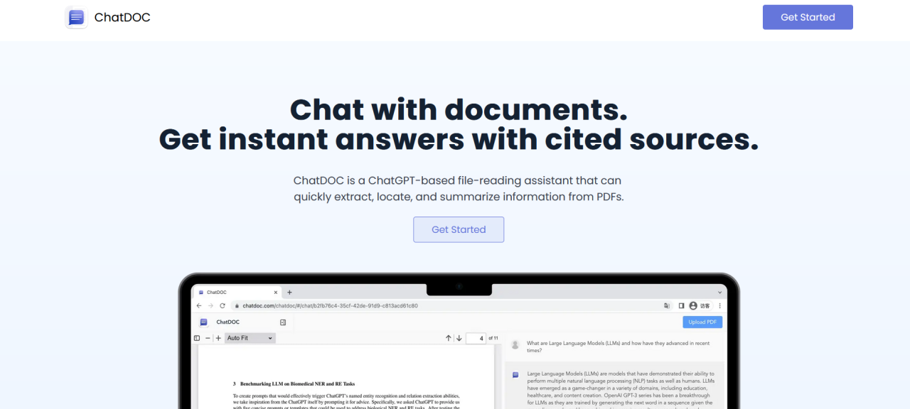 Herramienta IA Chatdoc