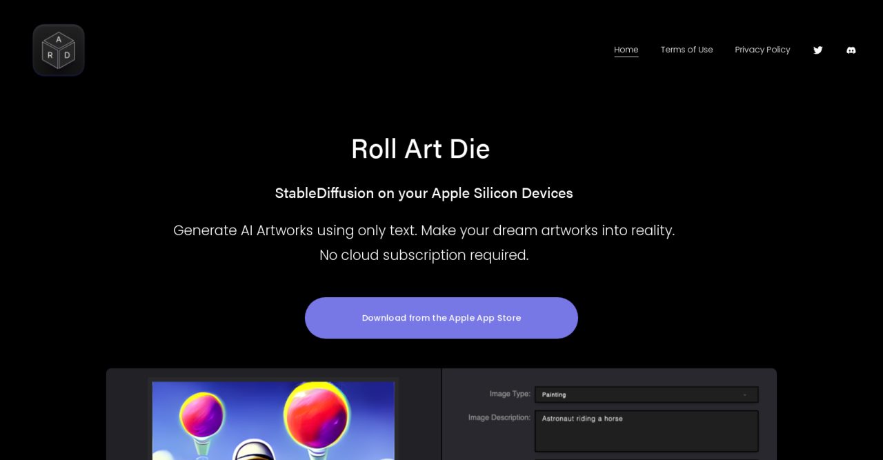 Herramienta IA Roll Art Die