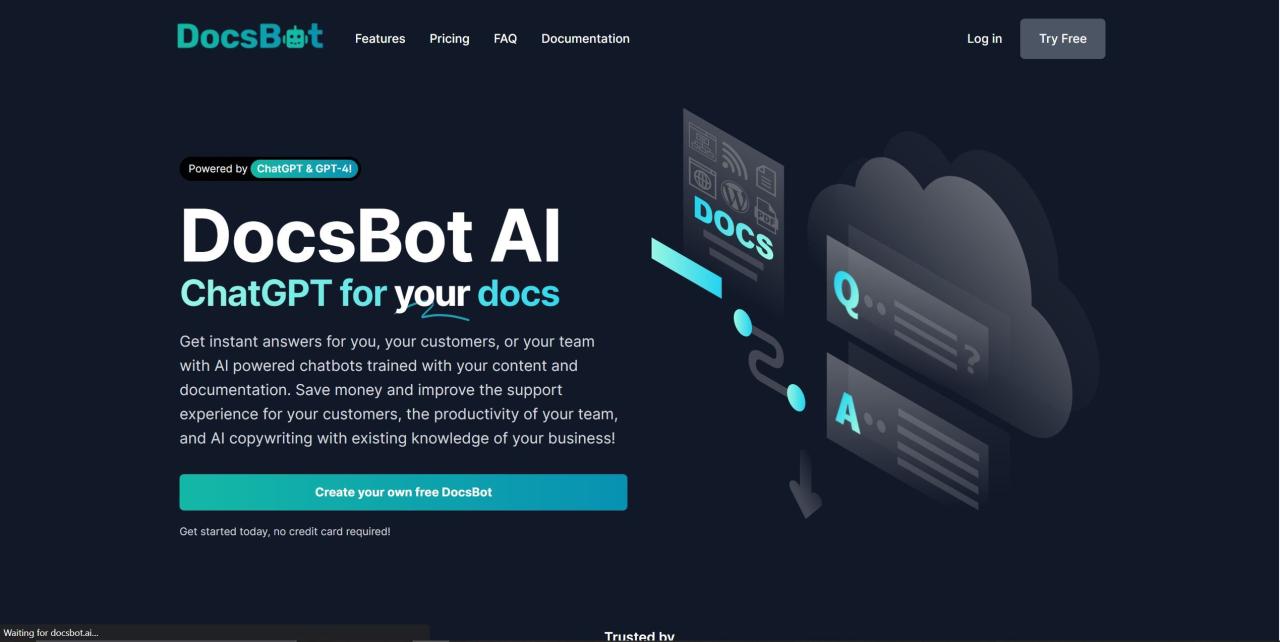 Herramienta IA Docsbot AI