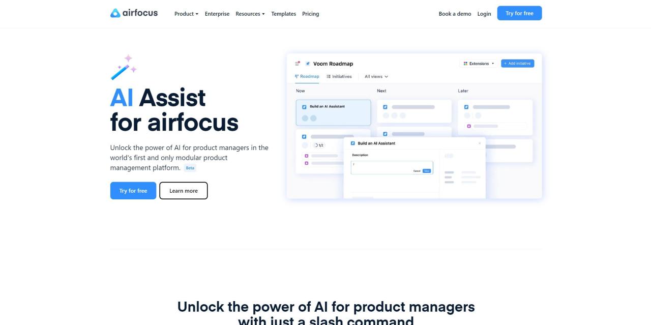 Herramienta IA AI Assist By AIrfocus