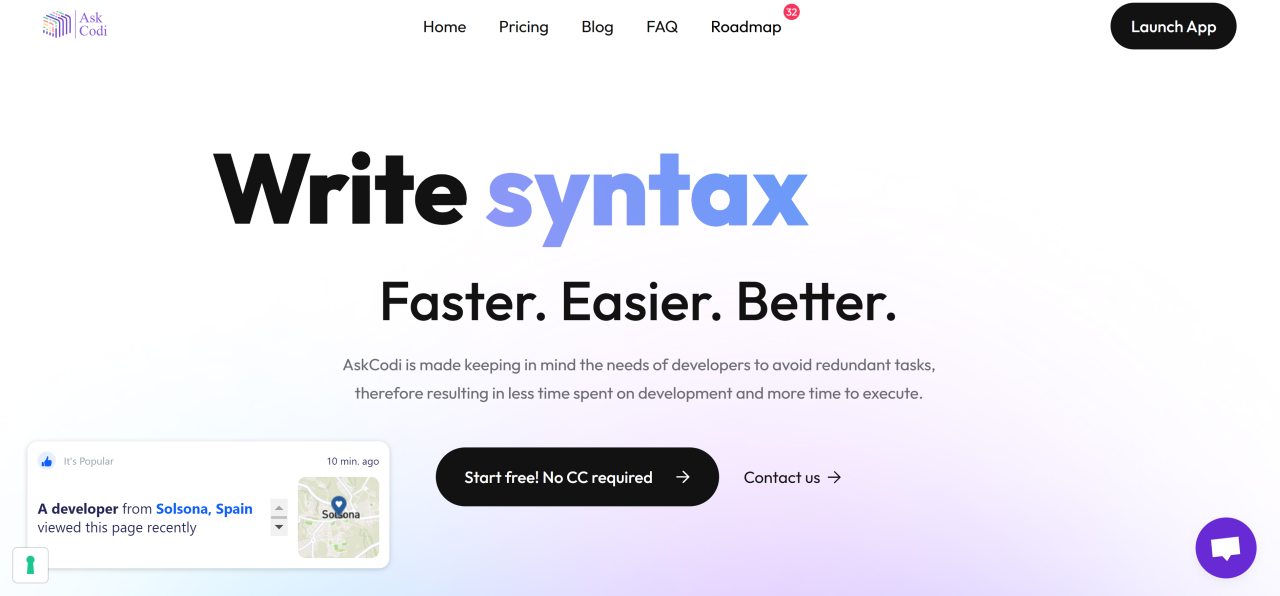 Herramienta IA Askcodi