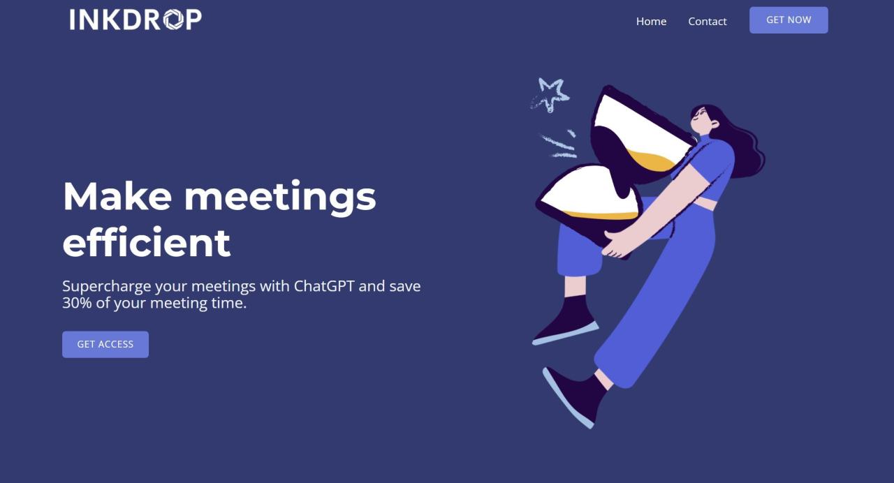 Herramienta IA Inkdrop