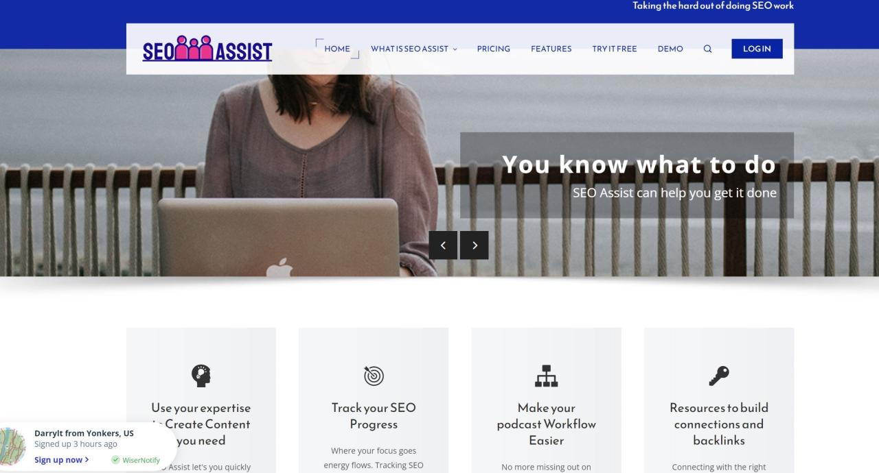 Herramienta IA Seo Assist