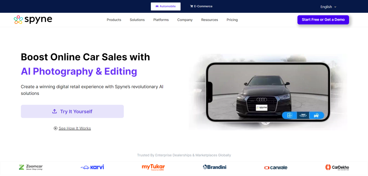 Herramienta IA Spyne