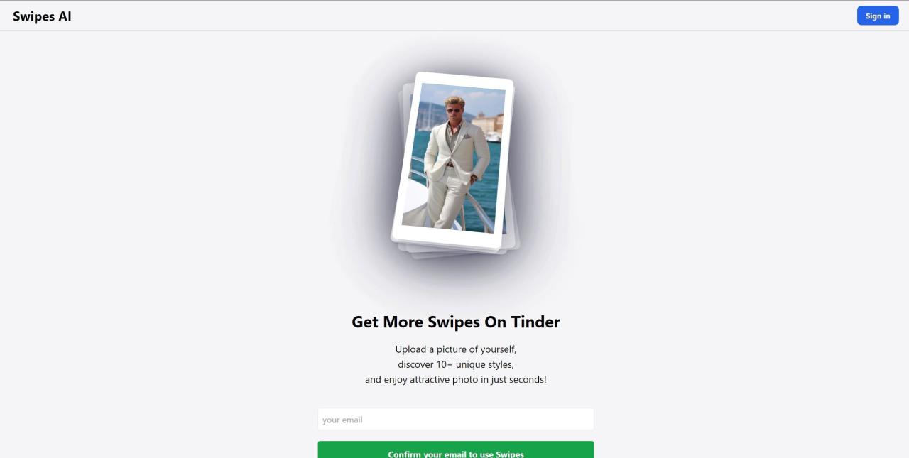 Herramienta IA Swipes AI