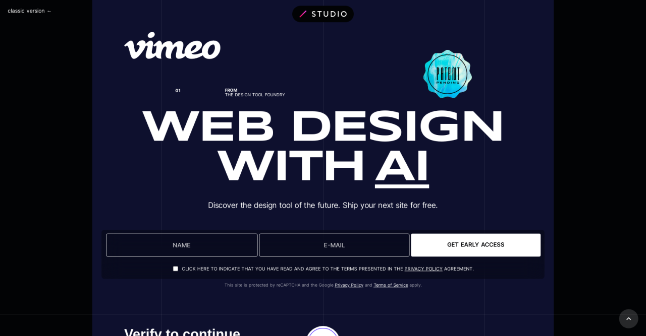 Herramienta IA Studio Design