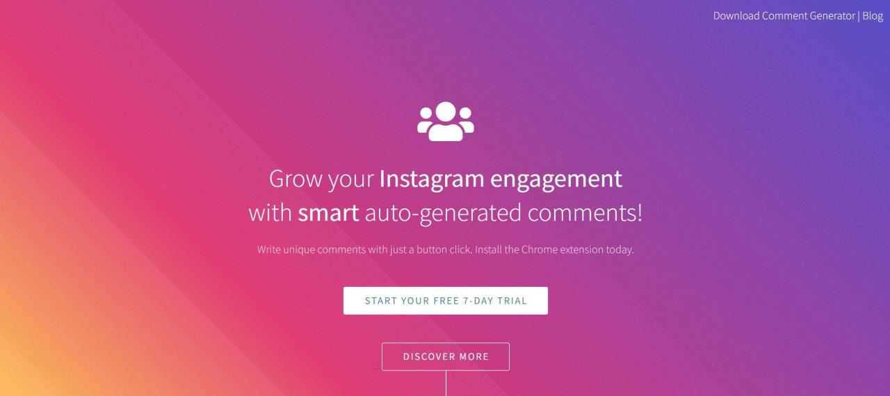 Herramienta IA Comment Generator