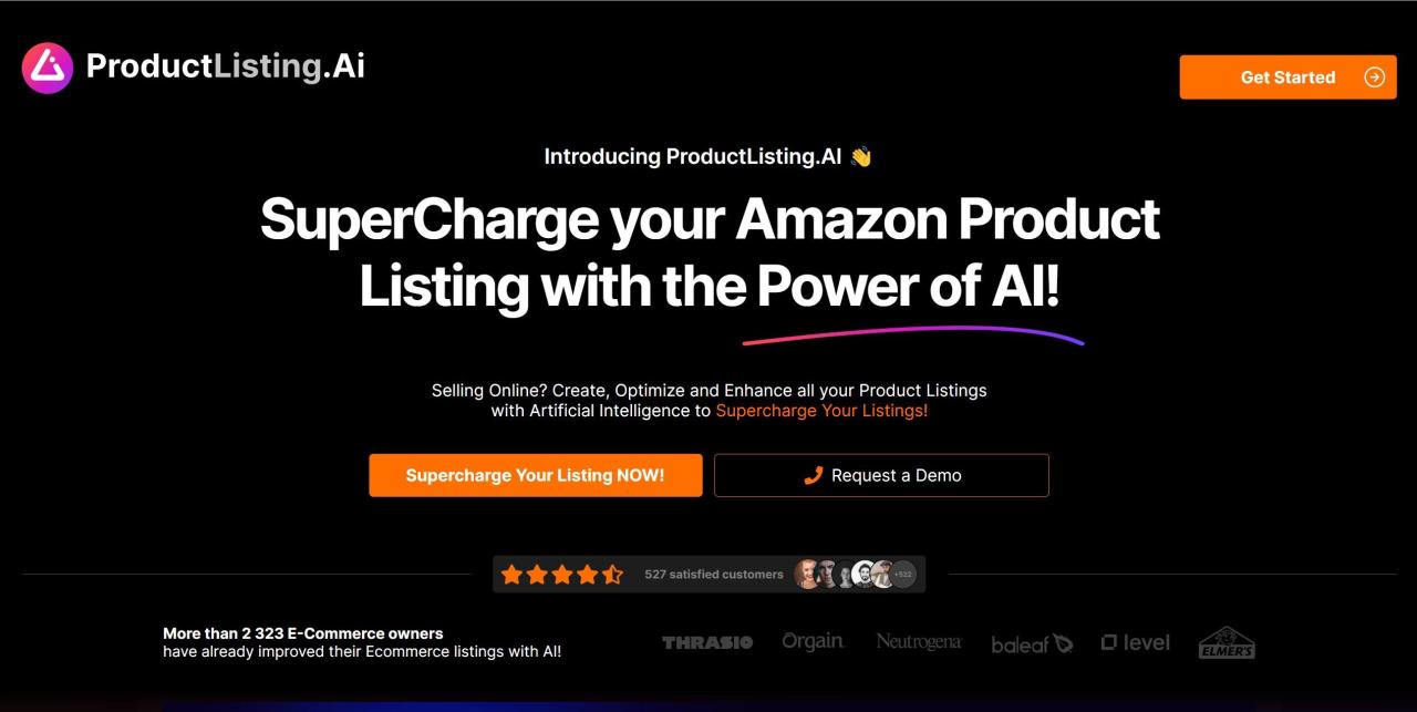Herramienta IA Productlisting