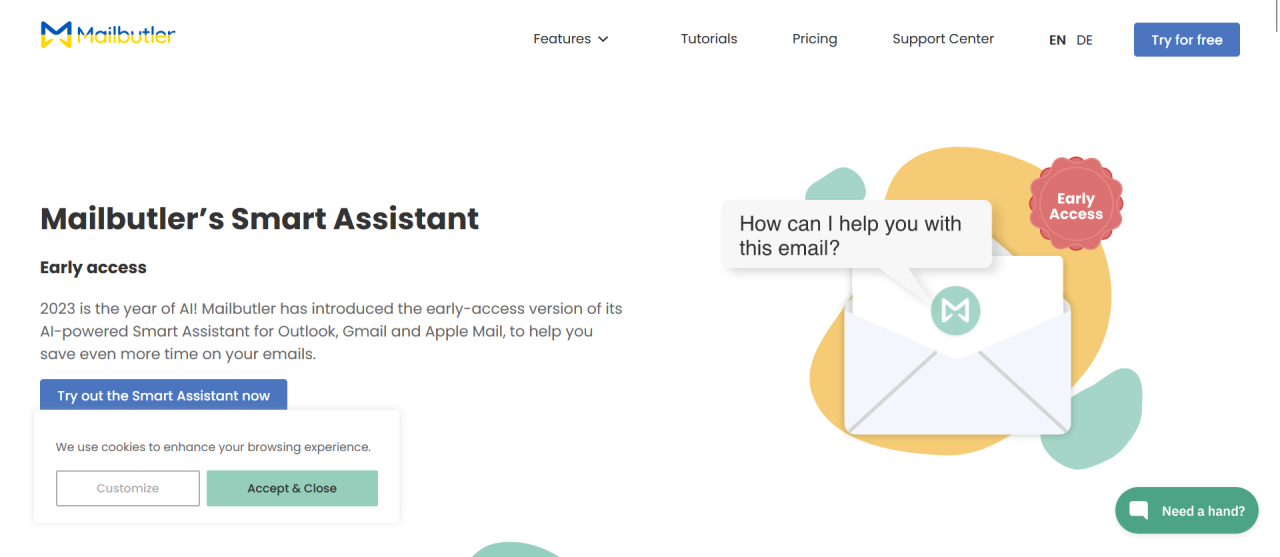 Herramienta IA MAIlbutler'S Smart Assistant
