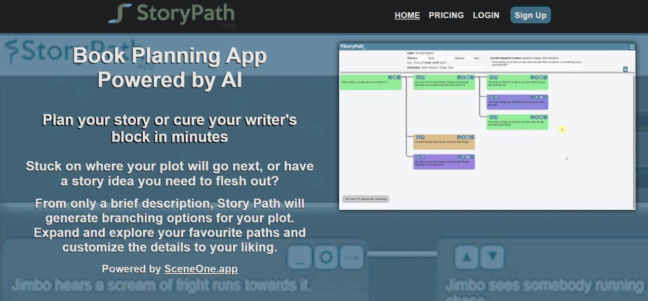 Herramienta IA Story Path