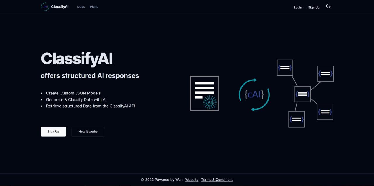 Herramienta IA ClassifyAI