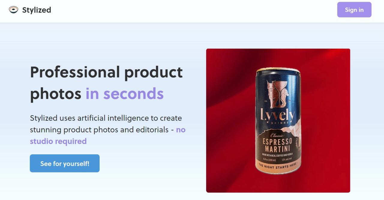 Herramienta IA Stylized