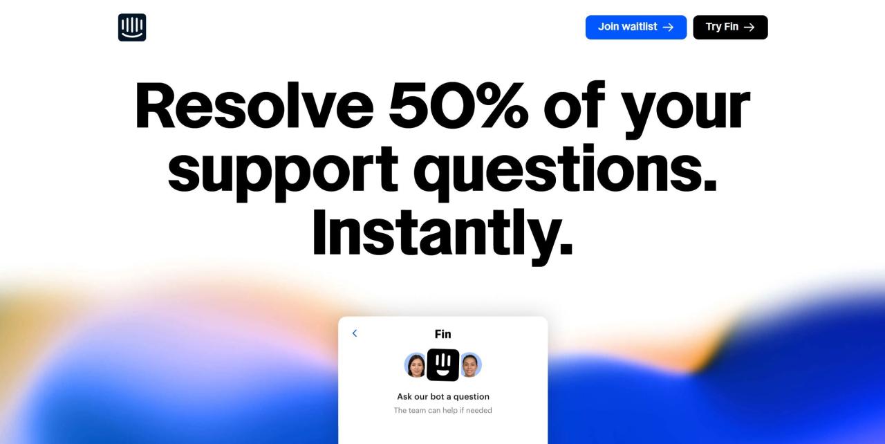 Herramienta IA Fin AI Bot