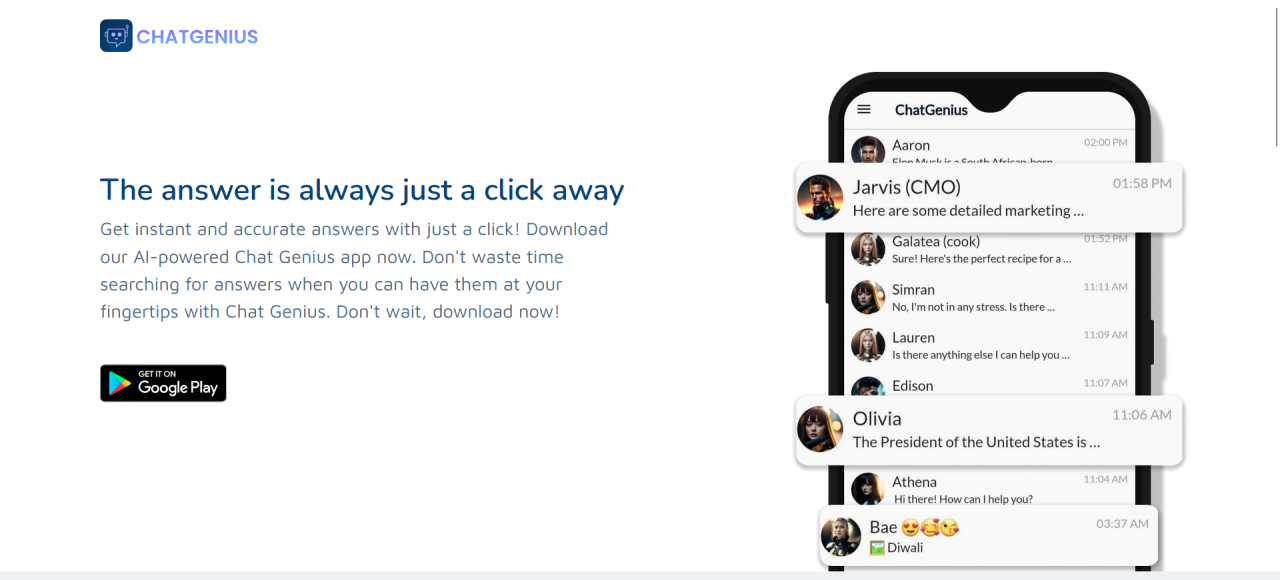 Herramienta IA Chatgenius