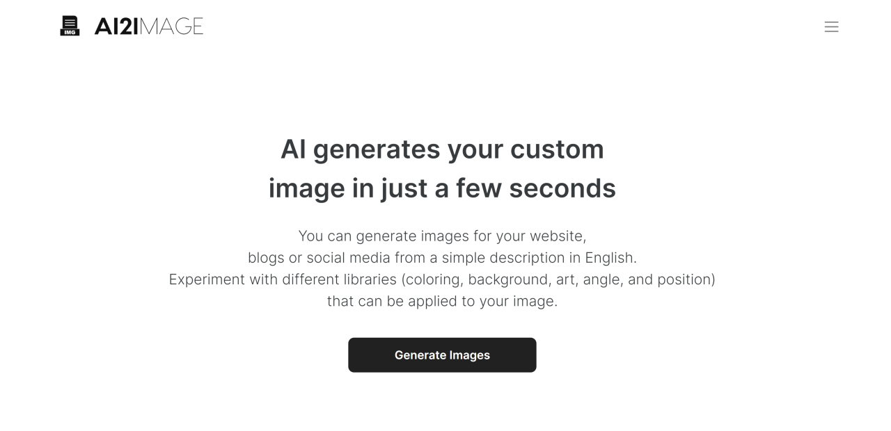 Herramienta IA AI2Image