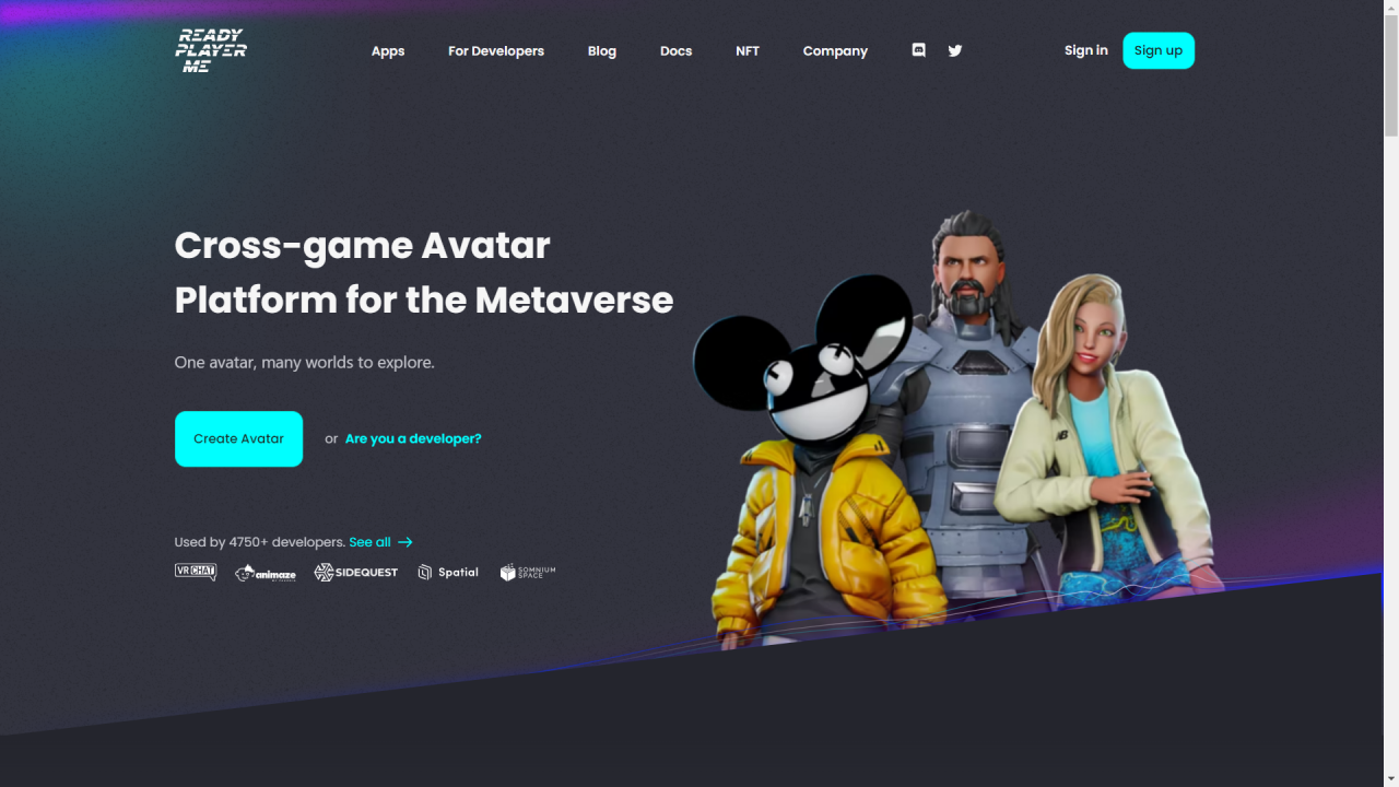 Herramienta IA Ready Player Me