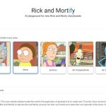 Herramienta IA Rick And Mortify
