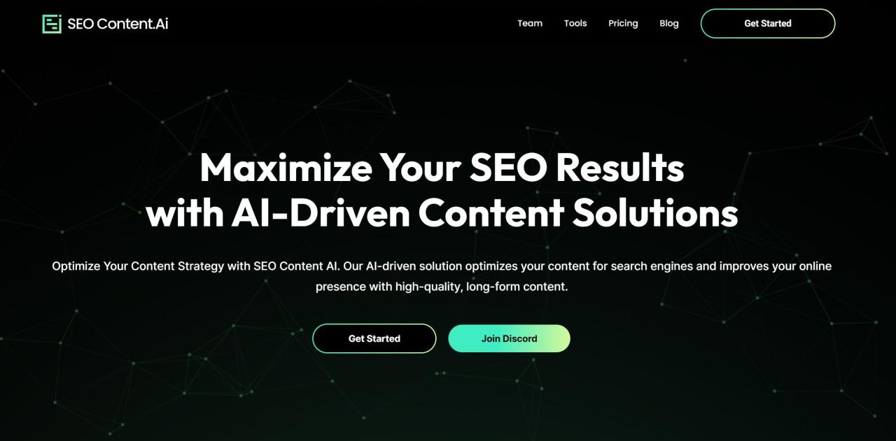 Herramienta IA Seo Content AI