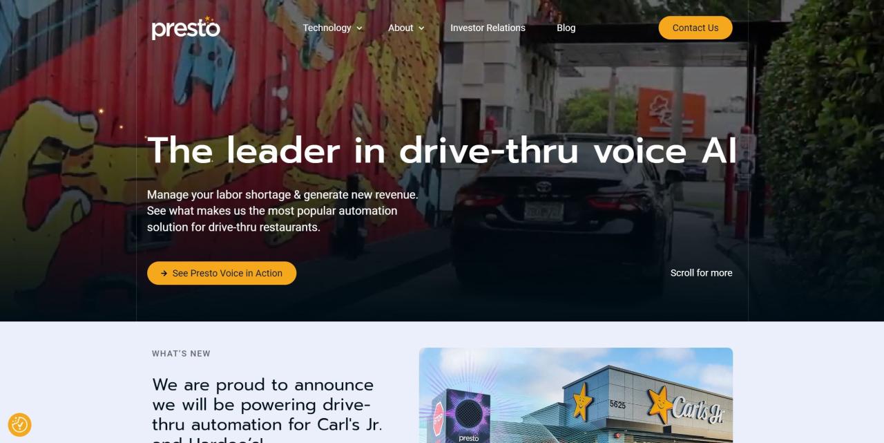 Herramienta IA Presto