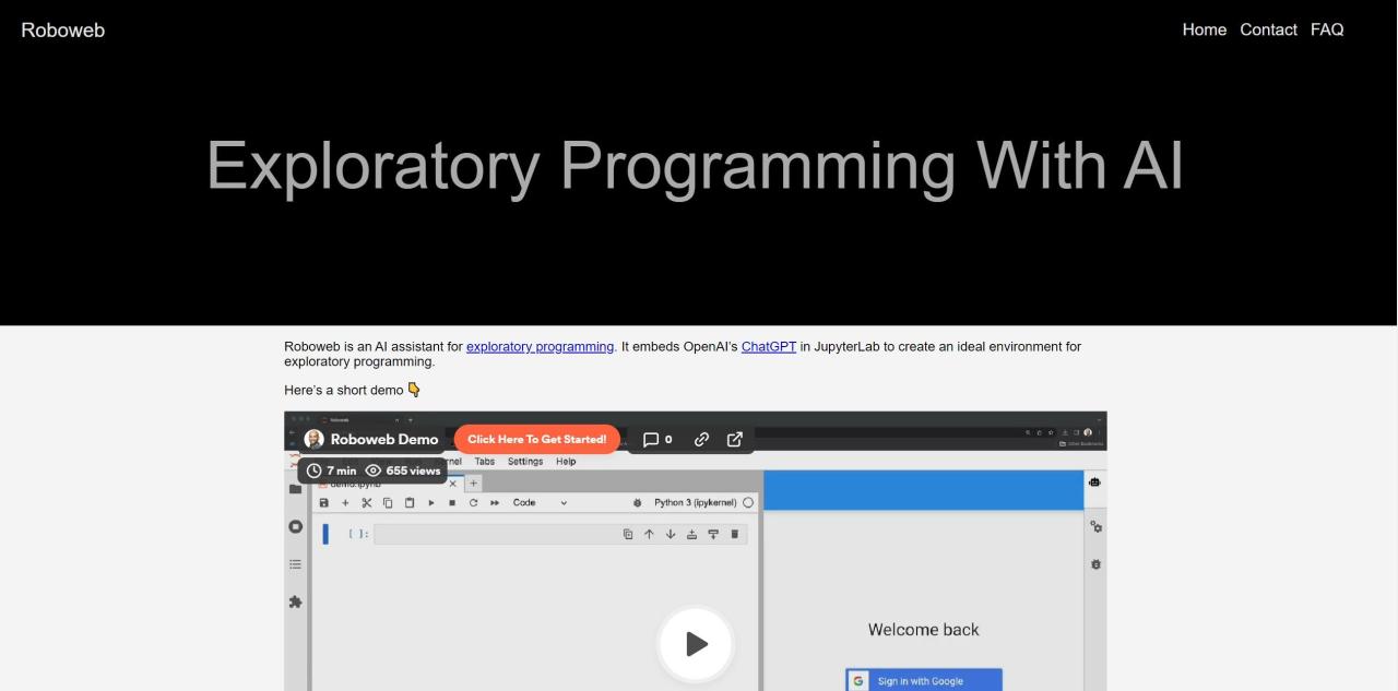 Herramienta IA Roboweb