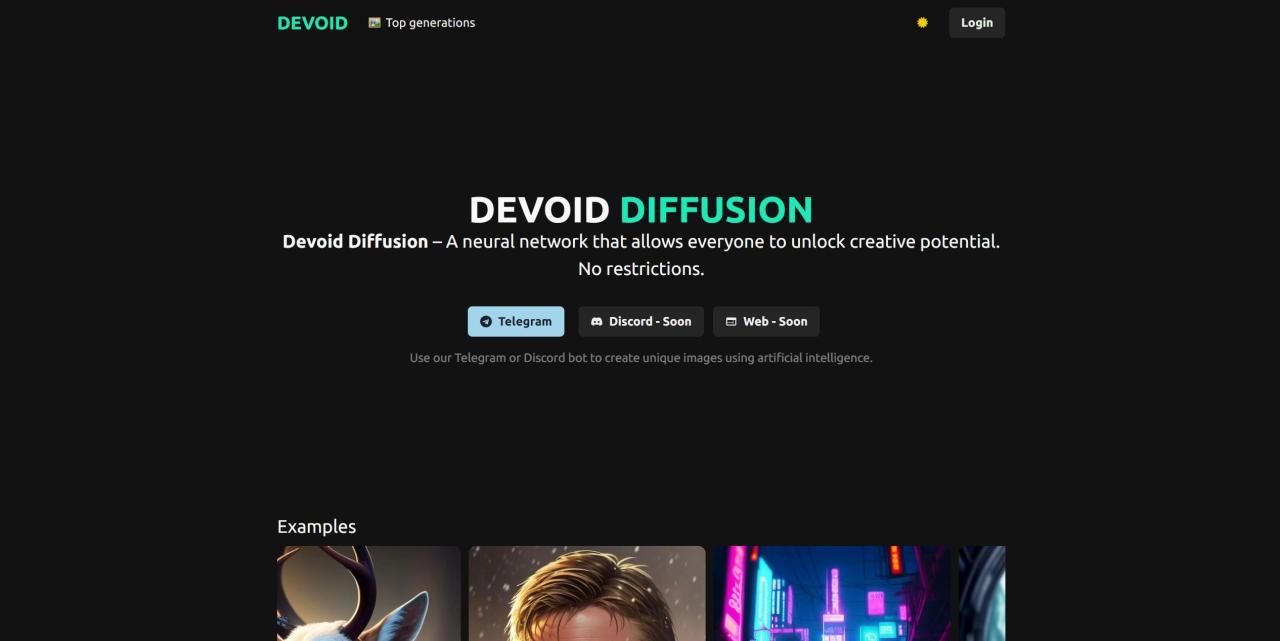 Herramienta IA Devoid