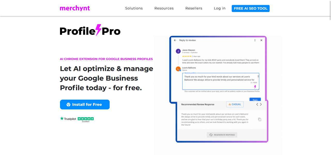 Herramienta IA Profilepro