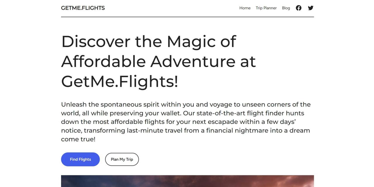 Herramienta IA Getme Flights