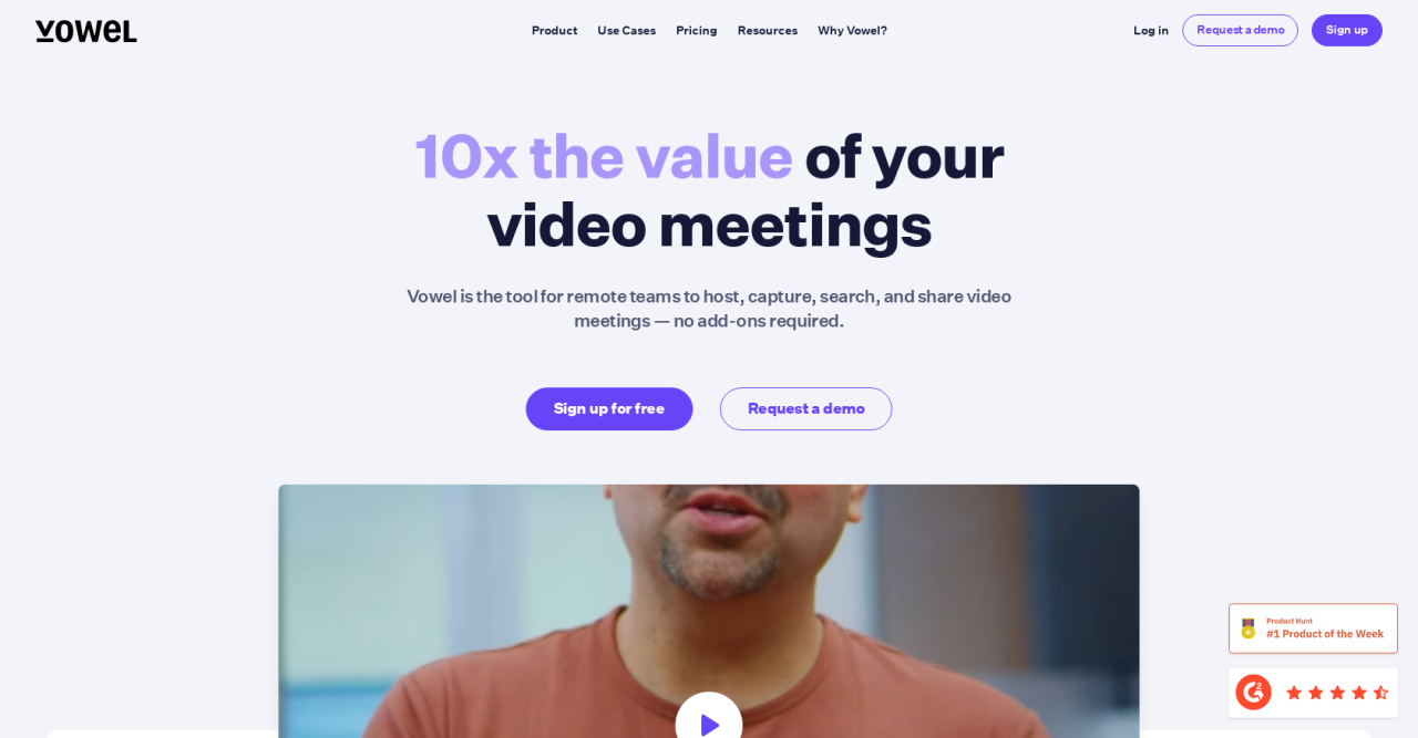 Herramienta IA Vowel AI