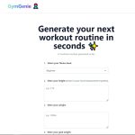 Herramienta IA Gymgenie