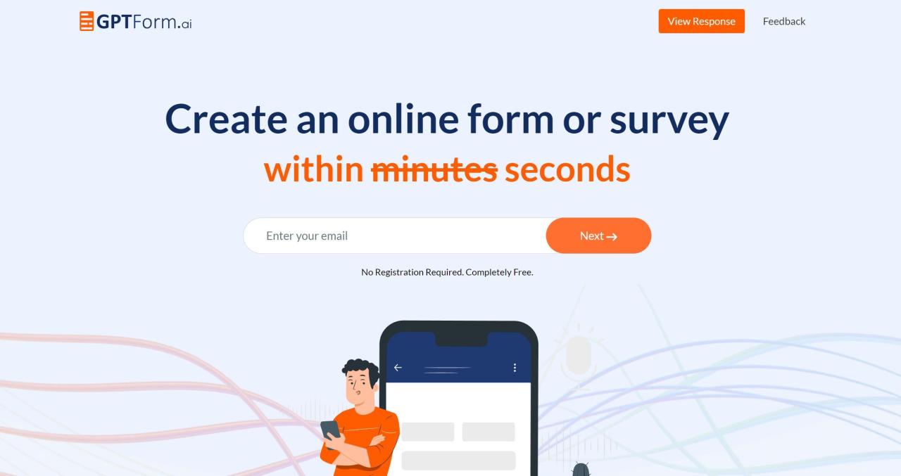 Herramienta IA GPTform