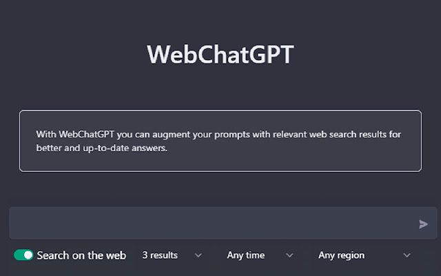 Herramienta IA WebchatGPT AI