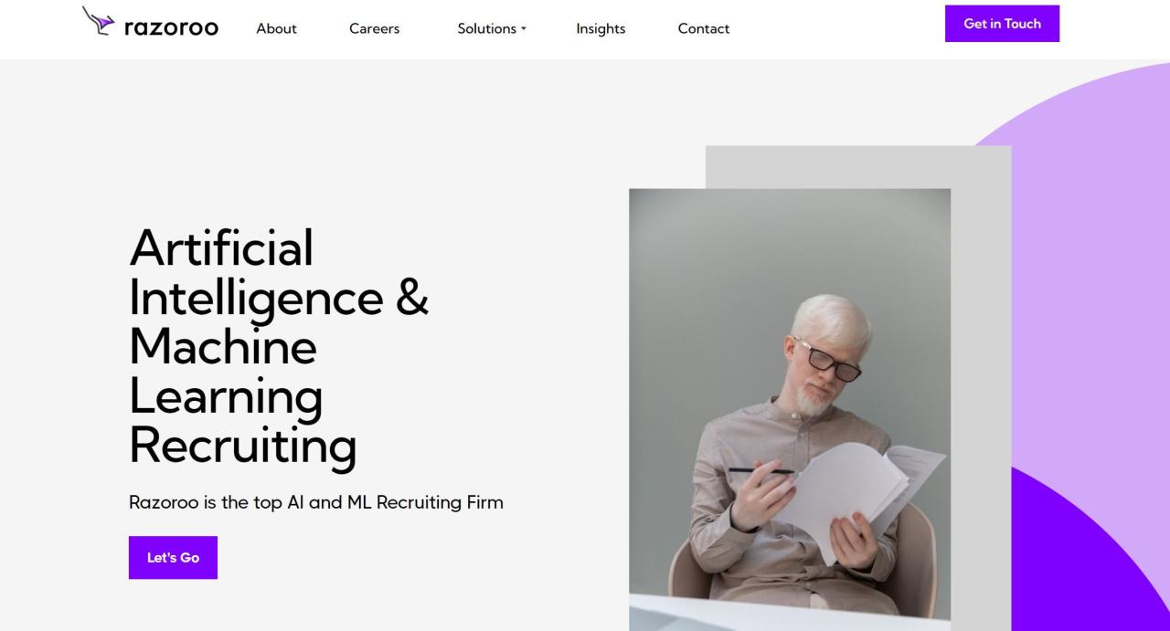 Herramienta IA Razoroo AI Recruiting