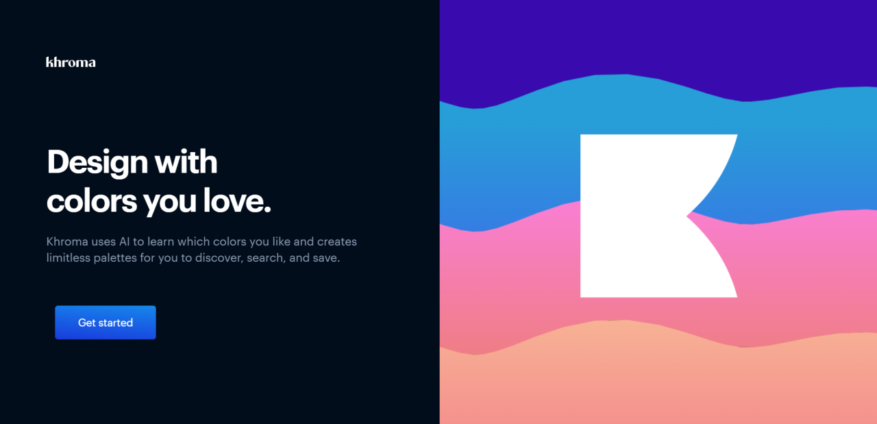 Herramienta IA Khroma