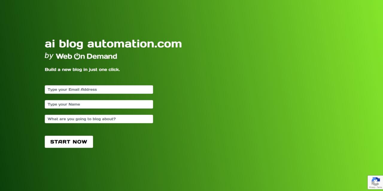 Herramienta IA AIblogautomation