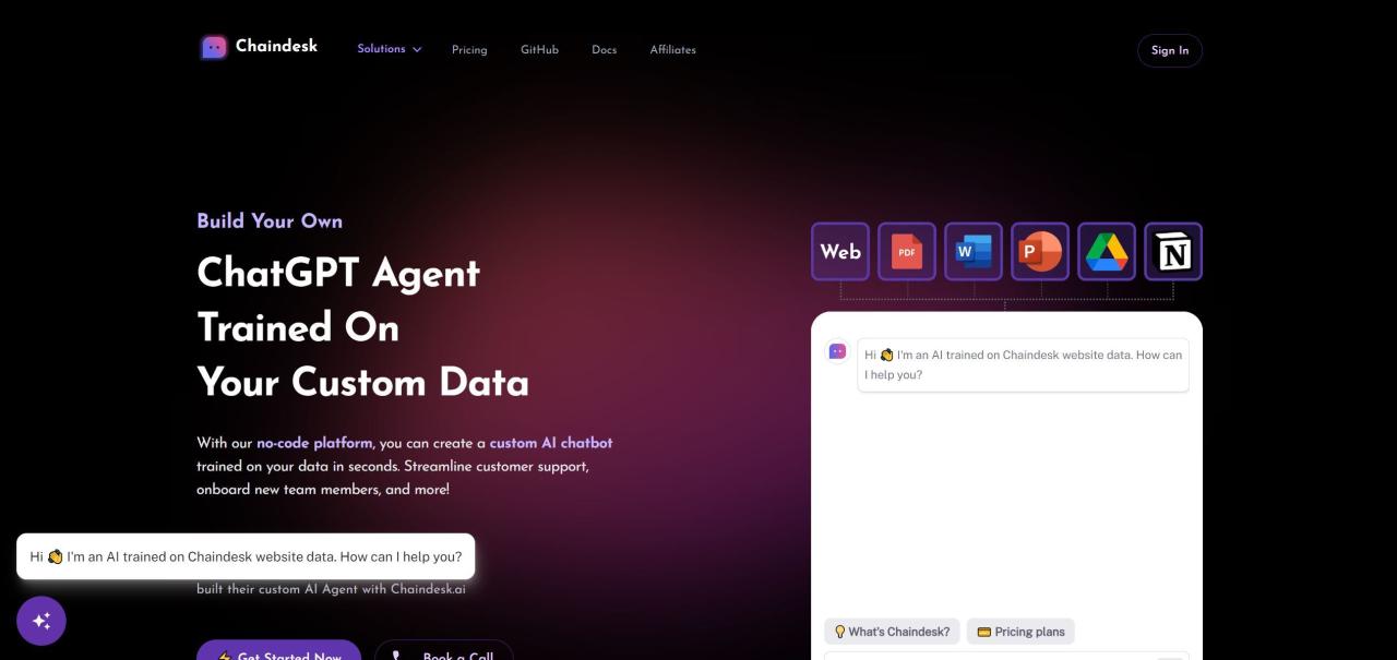 Herramienta IA ChAIndesk