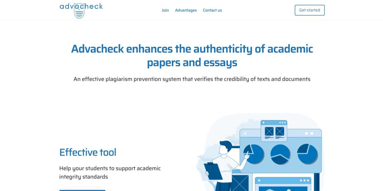 Herramienta IA Advacheck