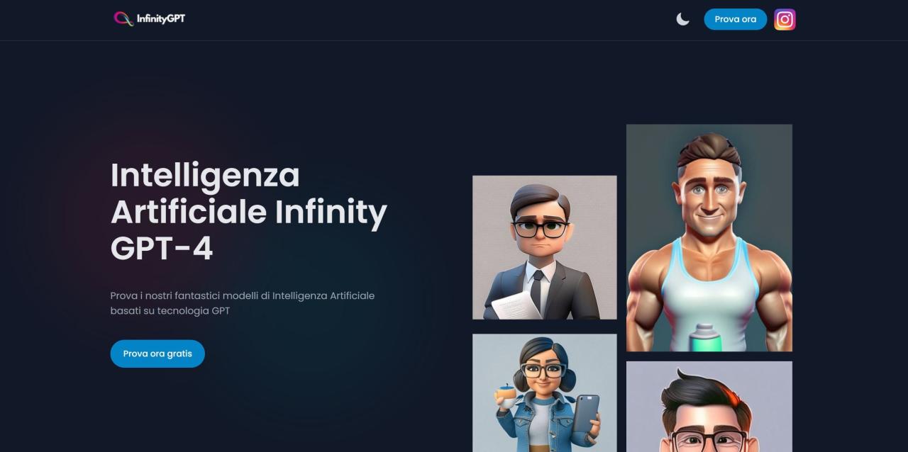 Herramienta IA Infinity GPT