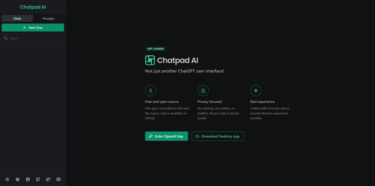 Herramienta IA Chatpad AI