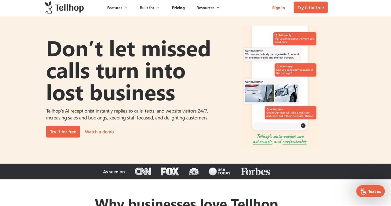 Herramienta IA Tellhop